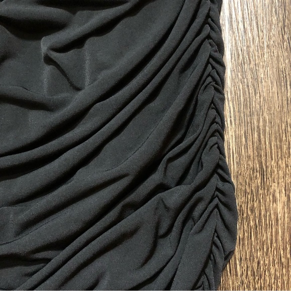 🖤HOST Pick🖤Lulu’s Total Appeal Ruched One Shoulder Bodycon Mesh Midi Dress - Picture 11 of 15